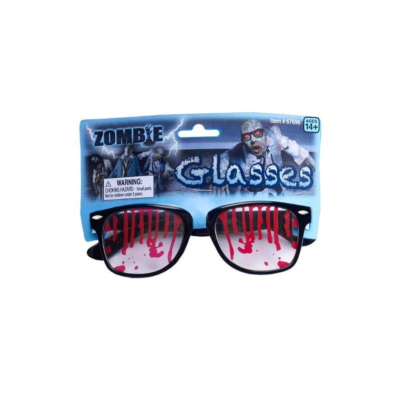 Bloody Zombie Glasses Halloween Accessory