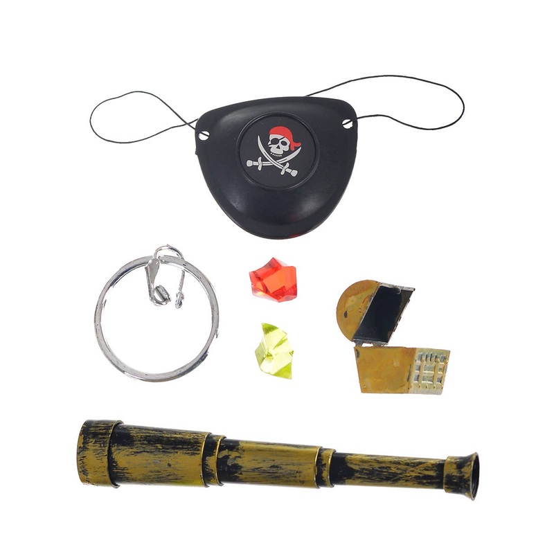 Buccaneer 4 Piece Kids Mini Pirate Accessory Kit