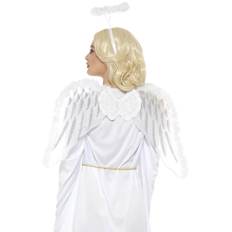 Christmas Angel Halo and Wings Costume Accessory Set