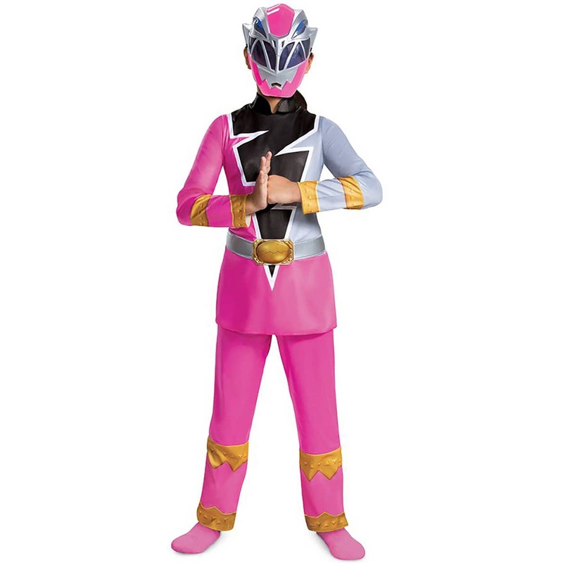 Dino Fury Girls Pink Power Ranger Book Week Costume