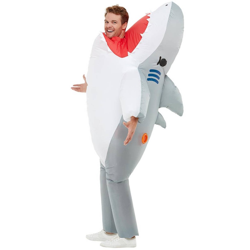 Eaten By A Shark Adults Funny Inflatable Costume