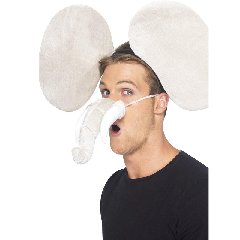 Elephant Ears And Trunk Costume Accessory Set