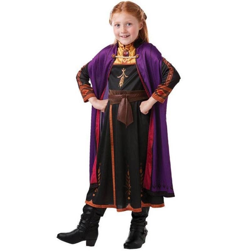 Frozen 2 Girls Classic Anna Travelling Costume