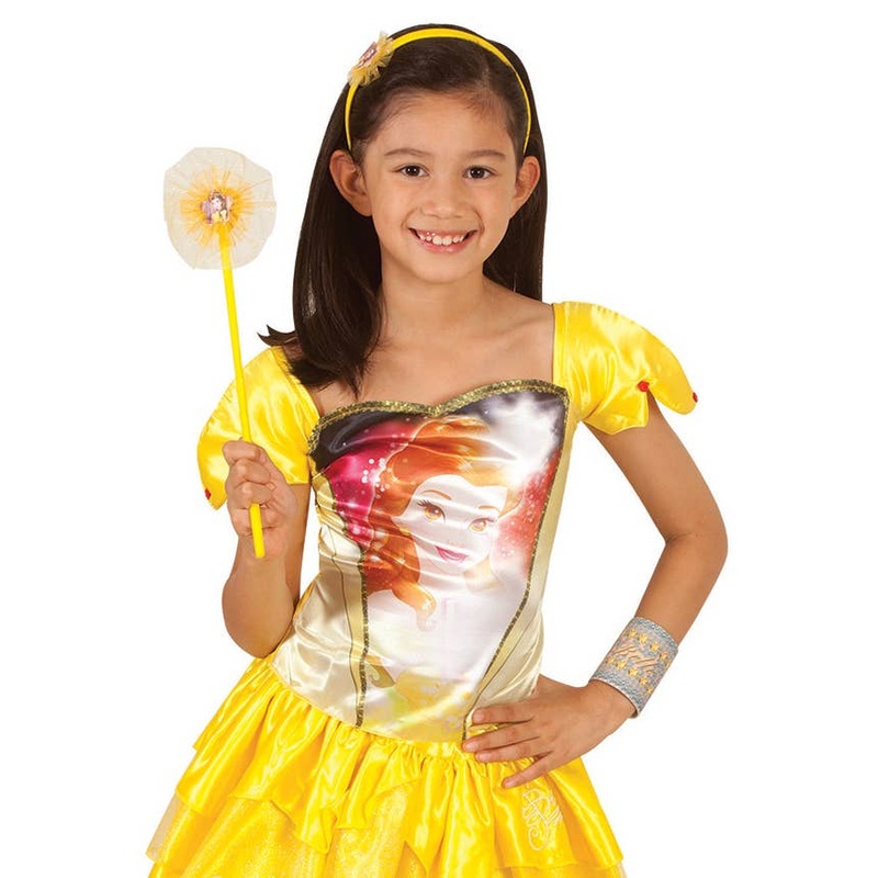 Princess Belle Headband and Wand Costume Accessory Kit