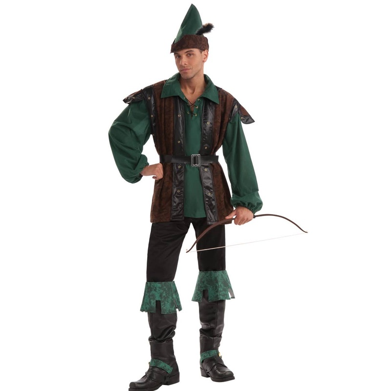 Robin Hood Hunter Deluxe Mens Storybook Costume