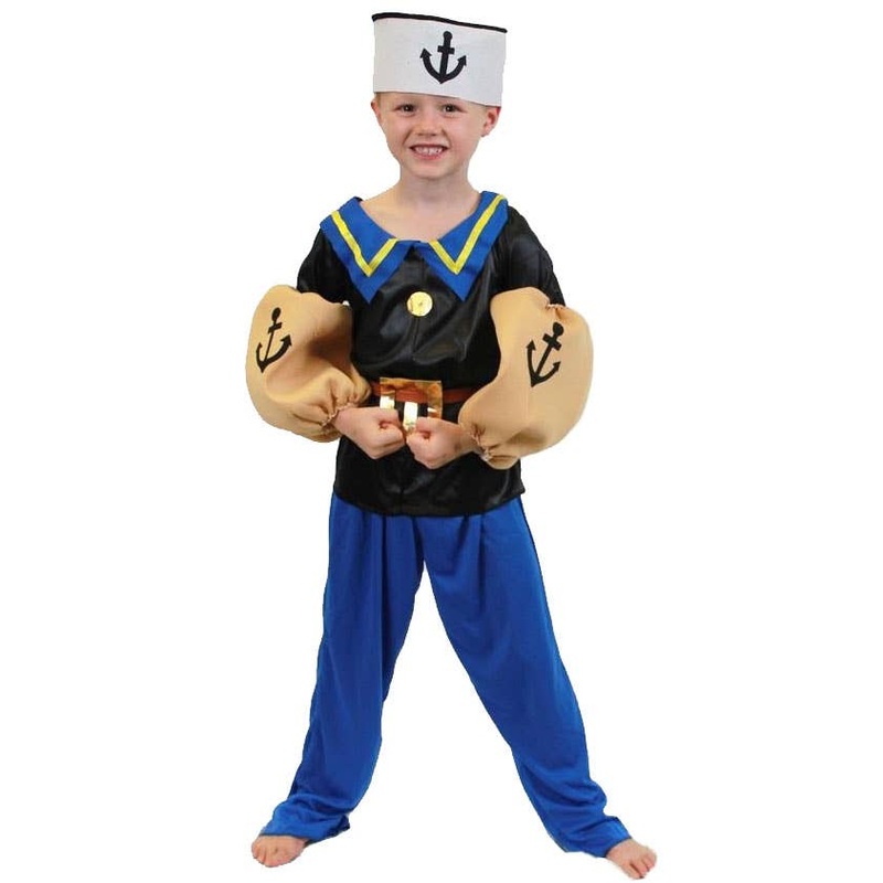 Sailor Man Boys Fancy Dress Costume