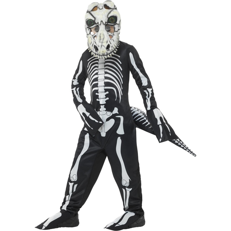 Skeleton T-Rex Boys Halloween Costume