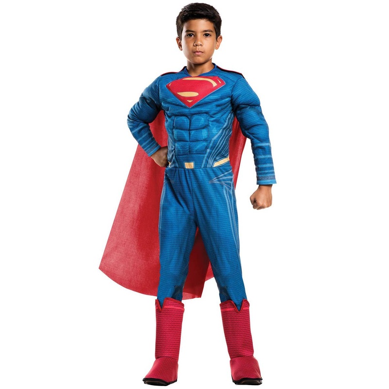 Superman Boys Justice League Muscle Chest Costume