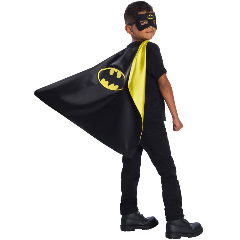 DC Comics Batman Boys Superhero Costume Cape and Mask