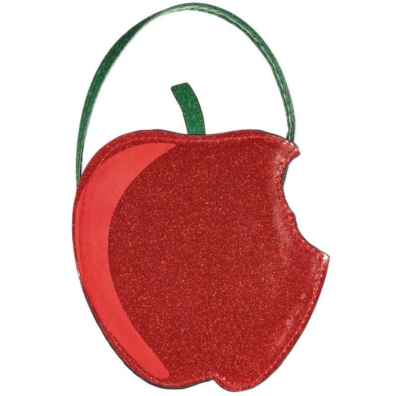 Snow White Glittery Red Apple Costume Bag