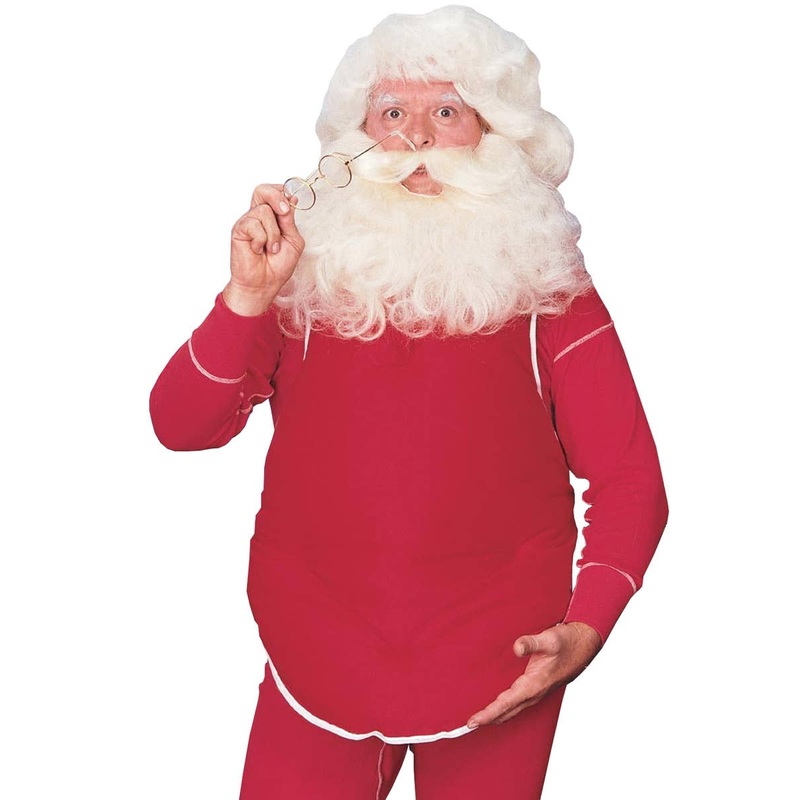 Stuffable Santa Belly Christmas Costume Accessory