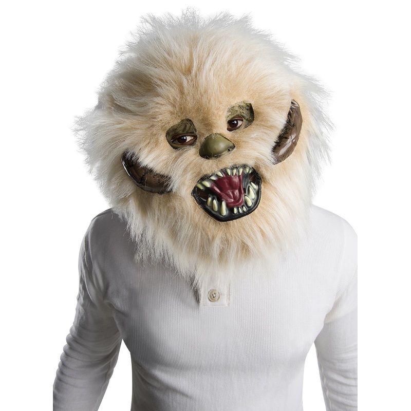 Wampa Mens Furry Star Wars Costume Mask