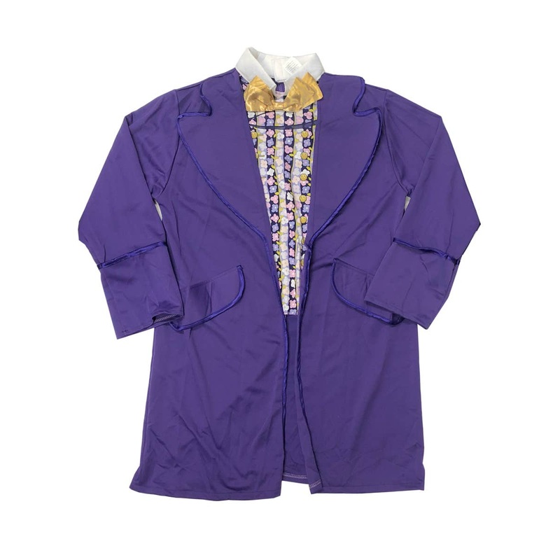 Willy Wonka Boys Costume Jacket - Size Small