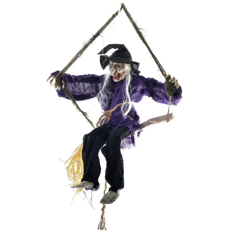 Animated Wicked Witch Deluxe Halloween Decoration