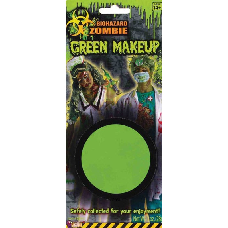 Biohazard Zombie Green Makeup