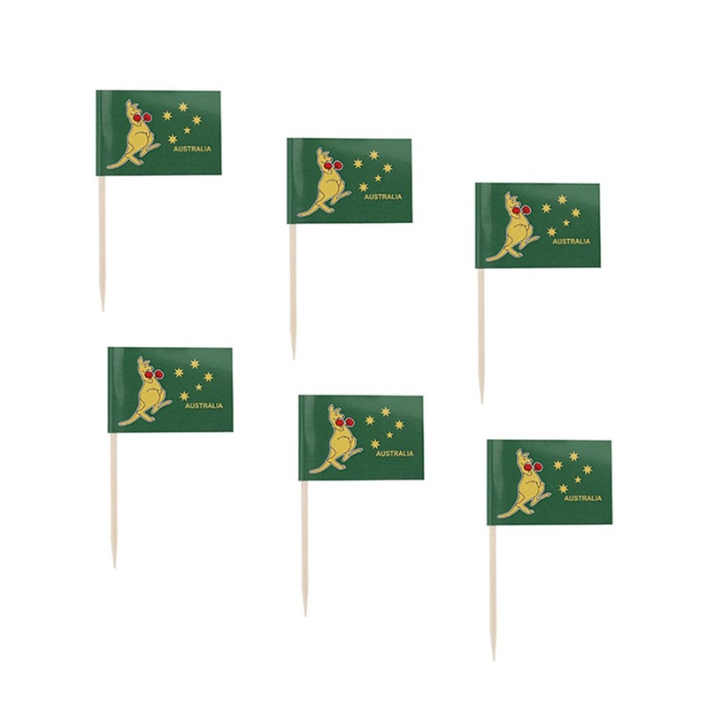 Boxing Kangaroo 50 Pack Green And Gold Australian Food Picks