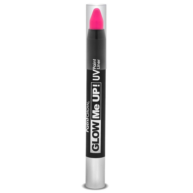 Glow Me Up UV Reactive Small Paint Liner Stick - Neon Pink