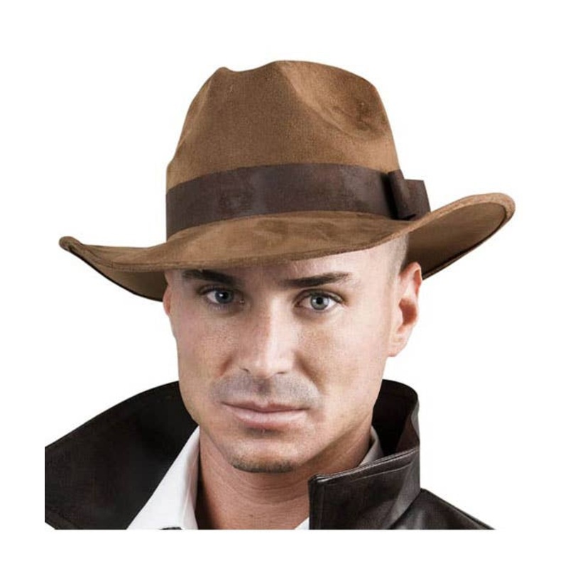 Indiana Jones Brown Costume Hat
