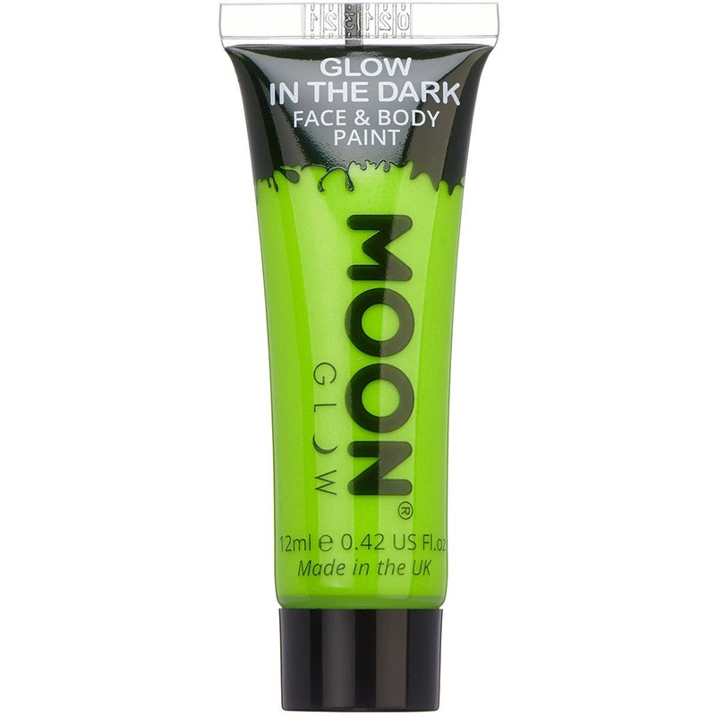 Moon Glow Green Glow In The Dark Cream Face Paint