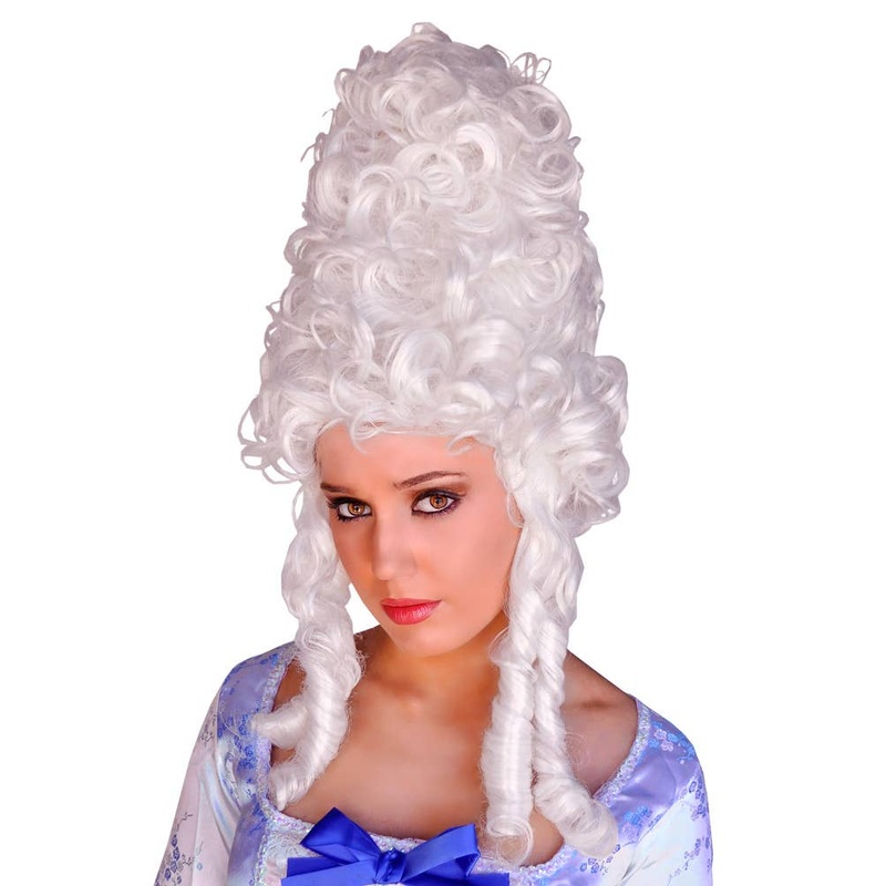 Platinum Blonde Womens Marie Antoinette Costume Wig