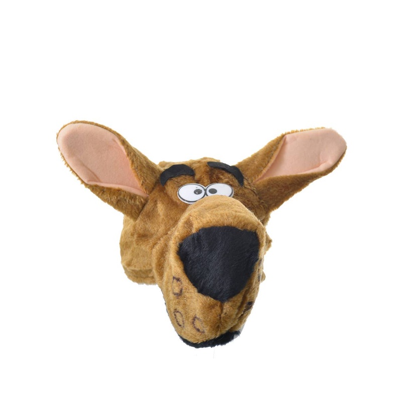 Scooby Doo Inspired Plush Brown Dog Costume Hat