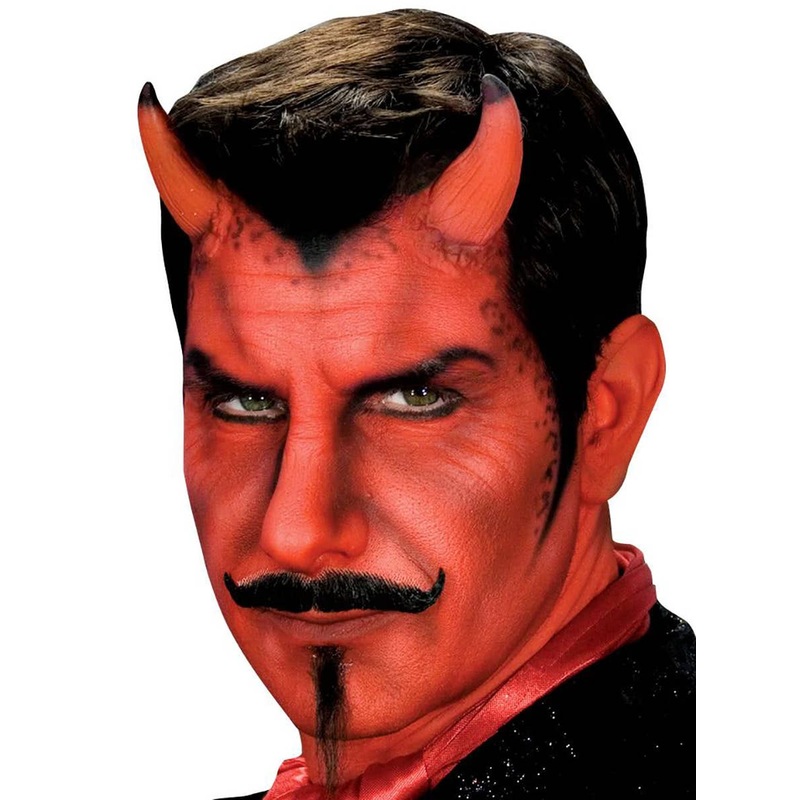 Woochie Red Latex Devil Horns Halloween Prosthetic