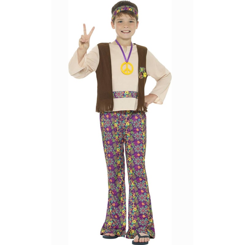 1960s Boys Retro Hippie Costume