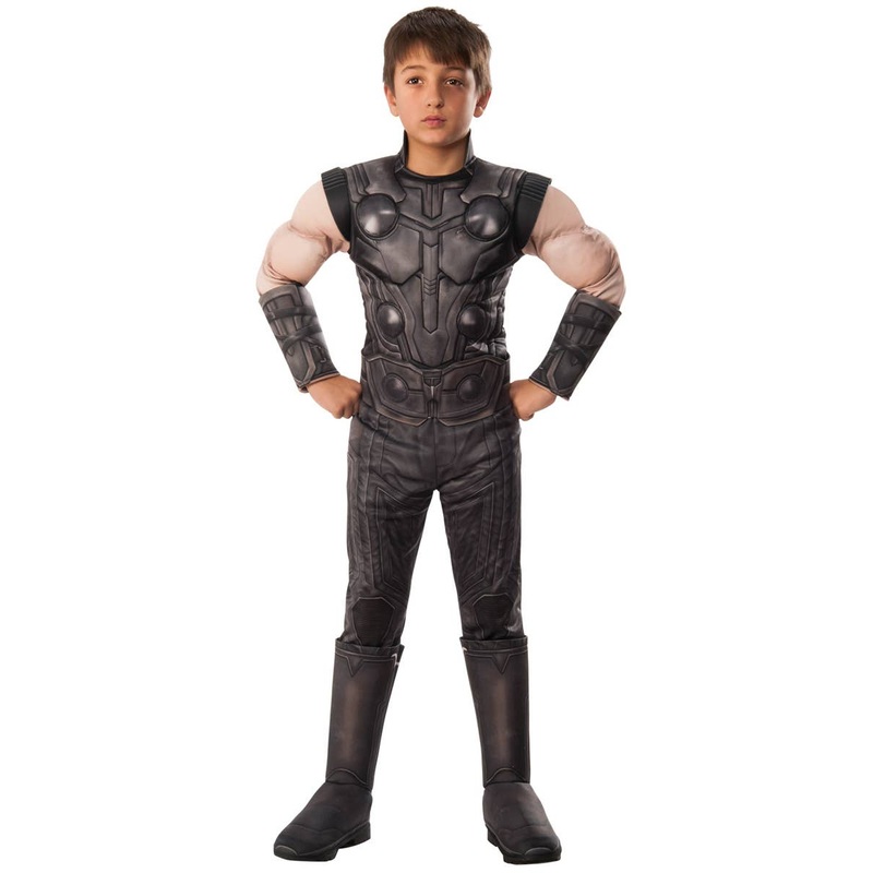 Avengers Infinity War Boys Thor Muscle Chest Costume