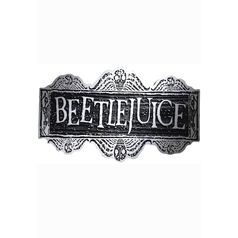 Beetlejuice Sign Halloween Party Decoration
