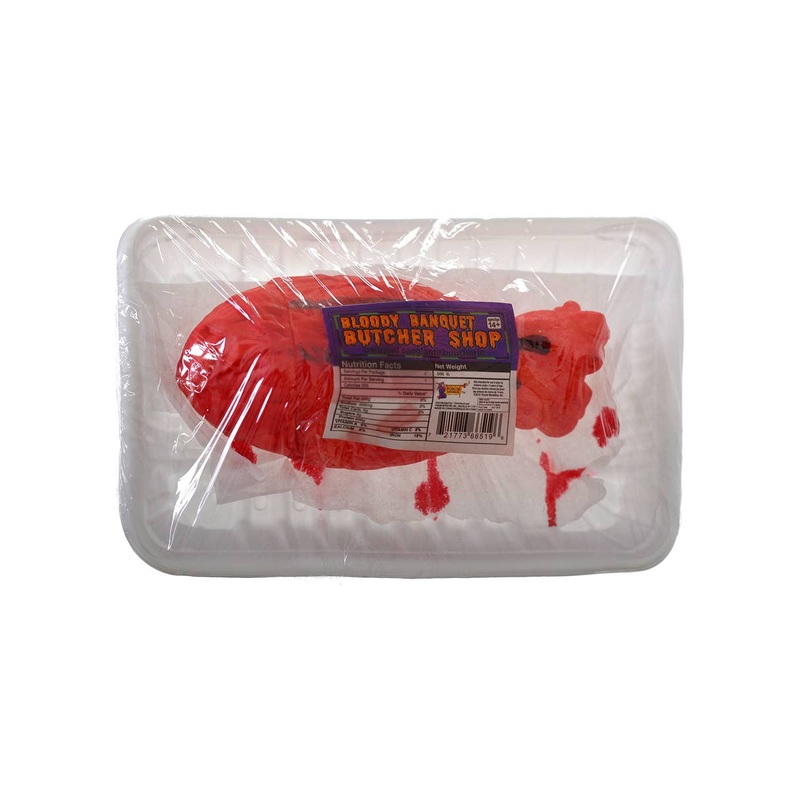 Bloody Banquet Heart on a Plate Halloween Prop