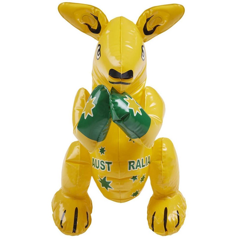Boxing Kangaroo Yellow Australia Day Inflatable Prop