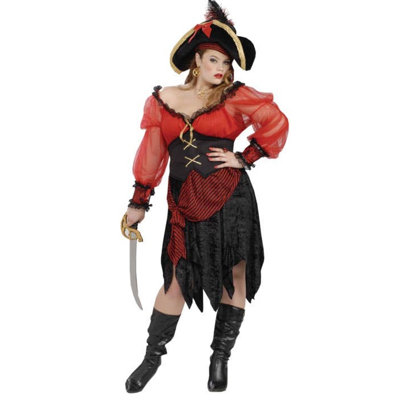 Buccaneer Beauty Womens Plus Size Costume