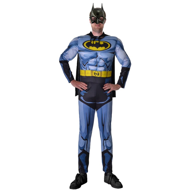 Classic Muscle Chest Bat Hero Mens Costume