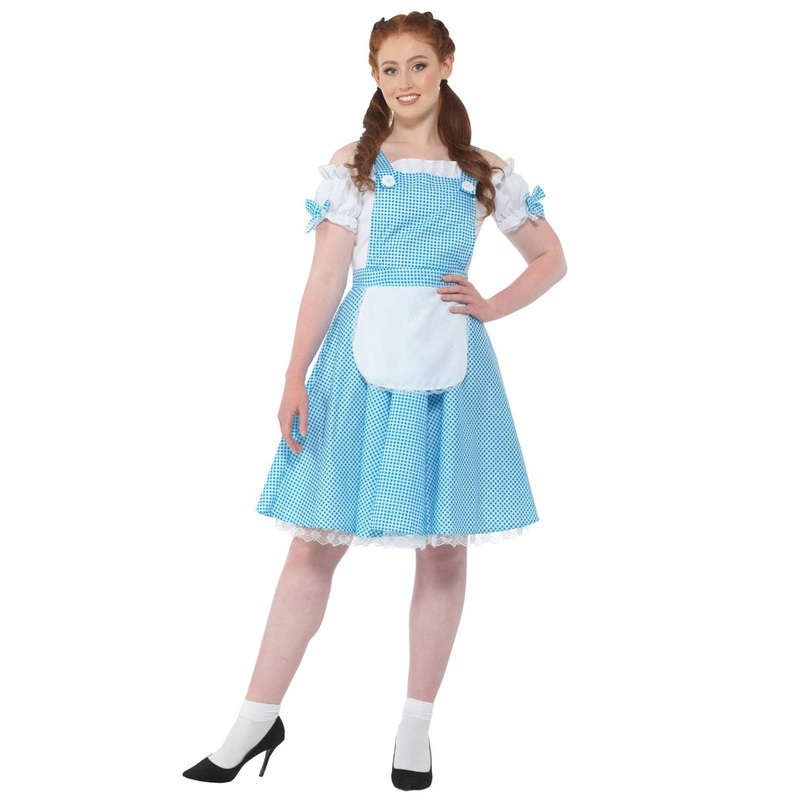 Darling Dorothy Womens Fancy Dress Costume