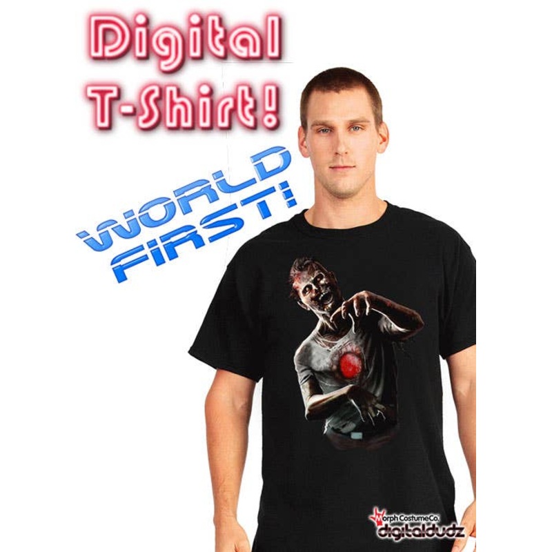 Digital Dudz Beating Heart Zombie Halloween Shirt