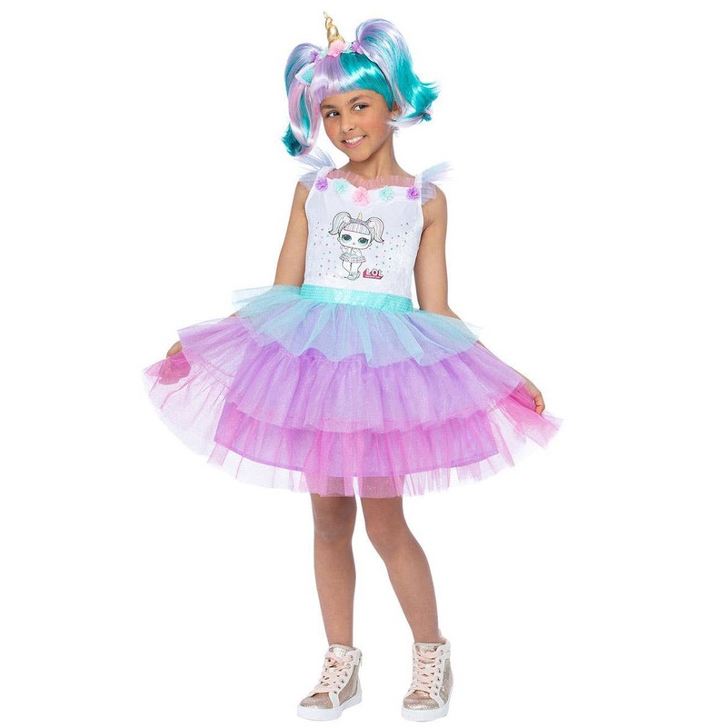 LOL Doll Unicorn Girls Licensed Costume
