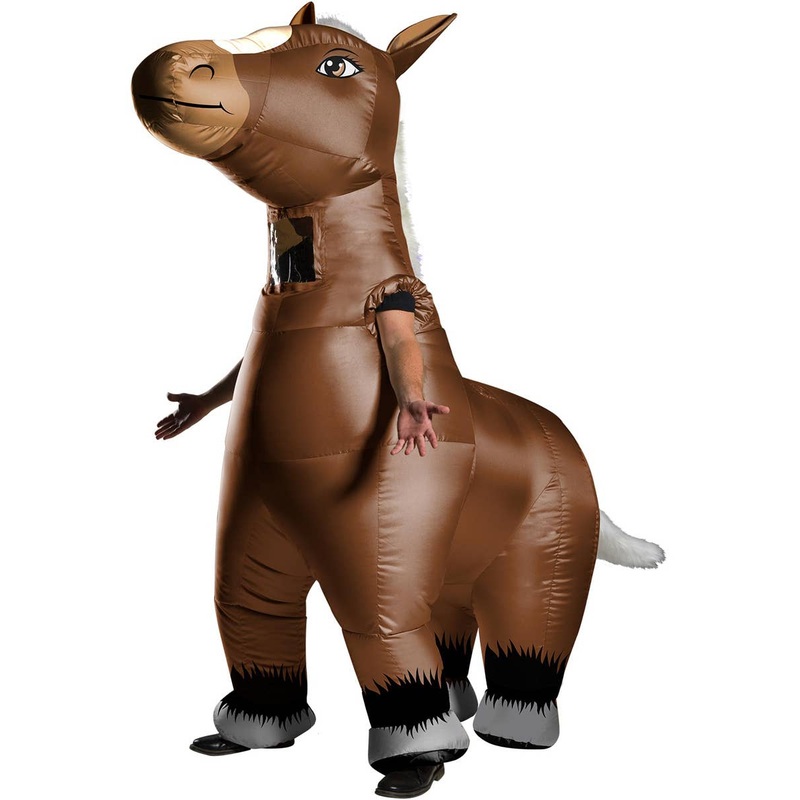 Mr Horsey Adults Funny Inflatable Animal Costume