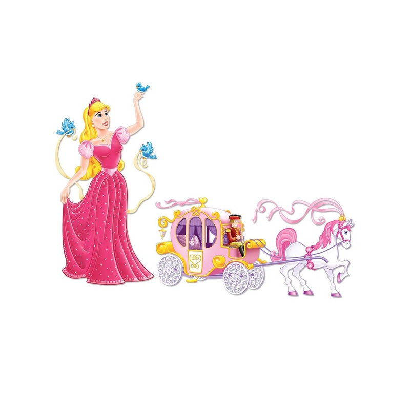 Sleeping Beauty Fairytale Cut Outs Party Decoration