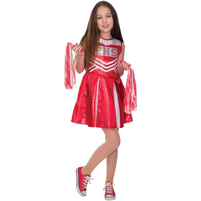 Wild Cat Cheerleader Girls Licensed Costume