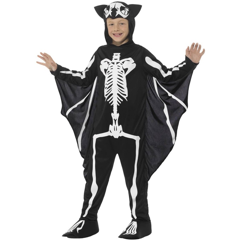 Bat Skeleton Boys Halloween Costume
