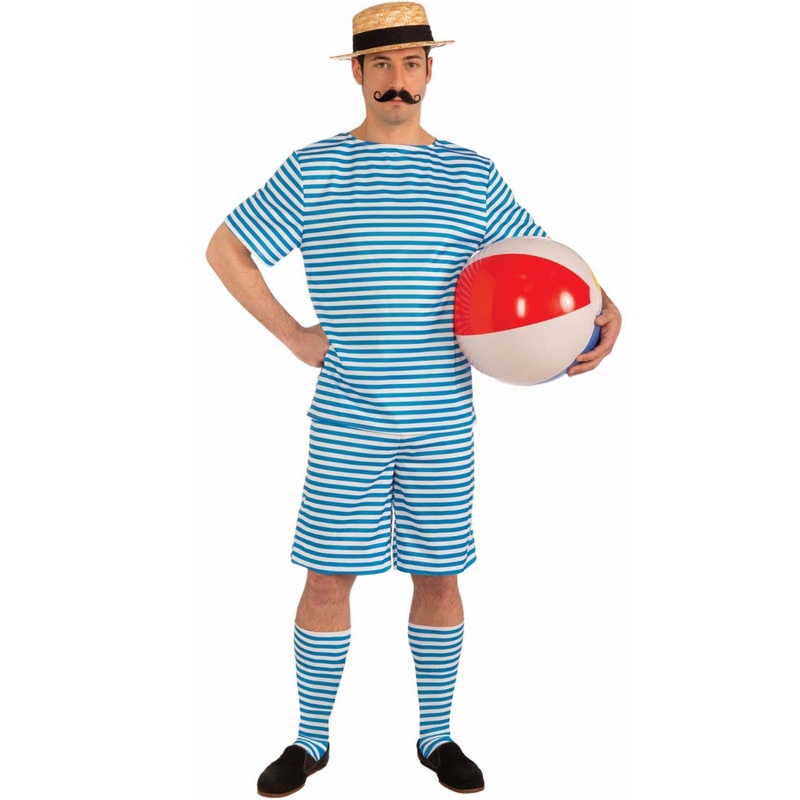 Beachside Clyde Mens 1920s Swimwear Costume