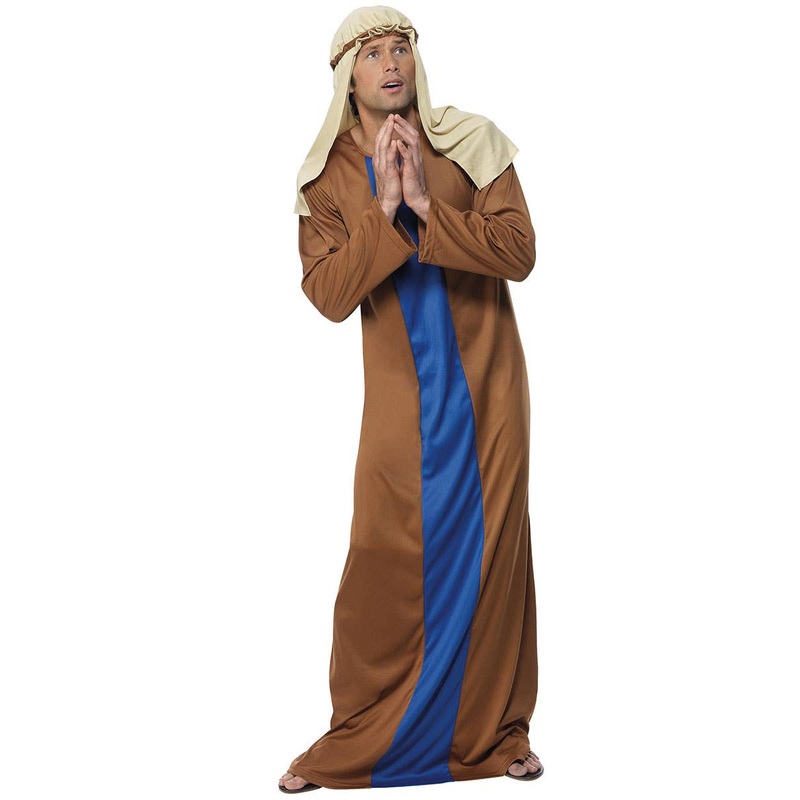Biblical Joseph Mens Christmas Nativity Costume