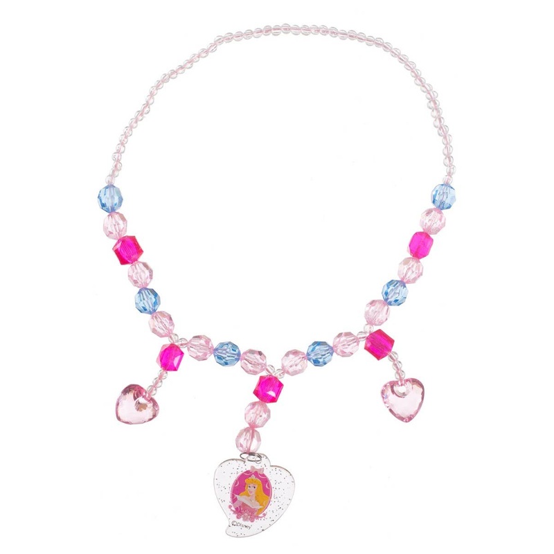 Disney Sleeping Beauty Princess Necklace Girls Costume Jewellery