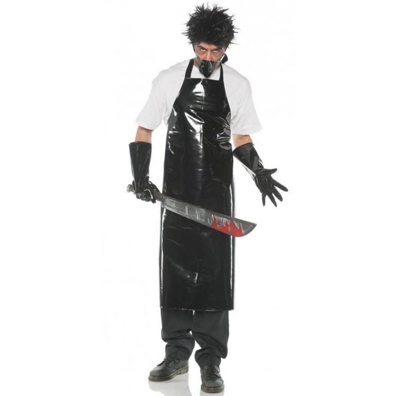 Evil Butcher Mens Halloween Fancy Dress Costume