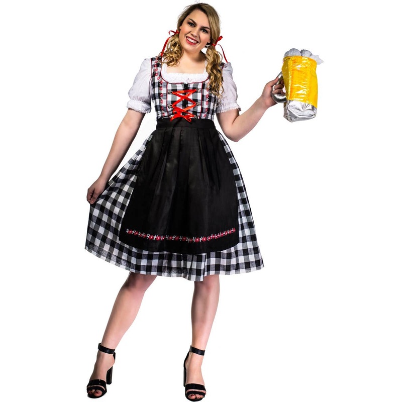 Fraulein Frieda Womens Deluxe Dirndl Oktoberfest Costume