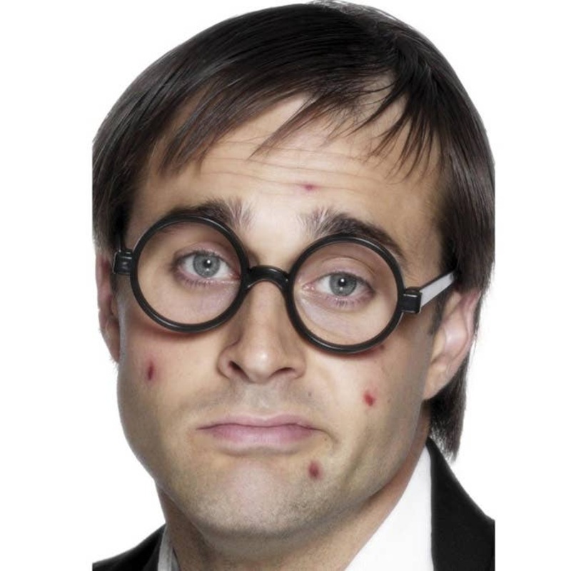 Geek School Boy Specs in Black