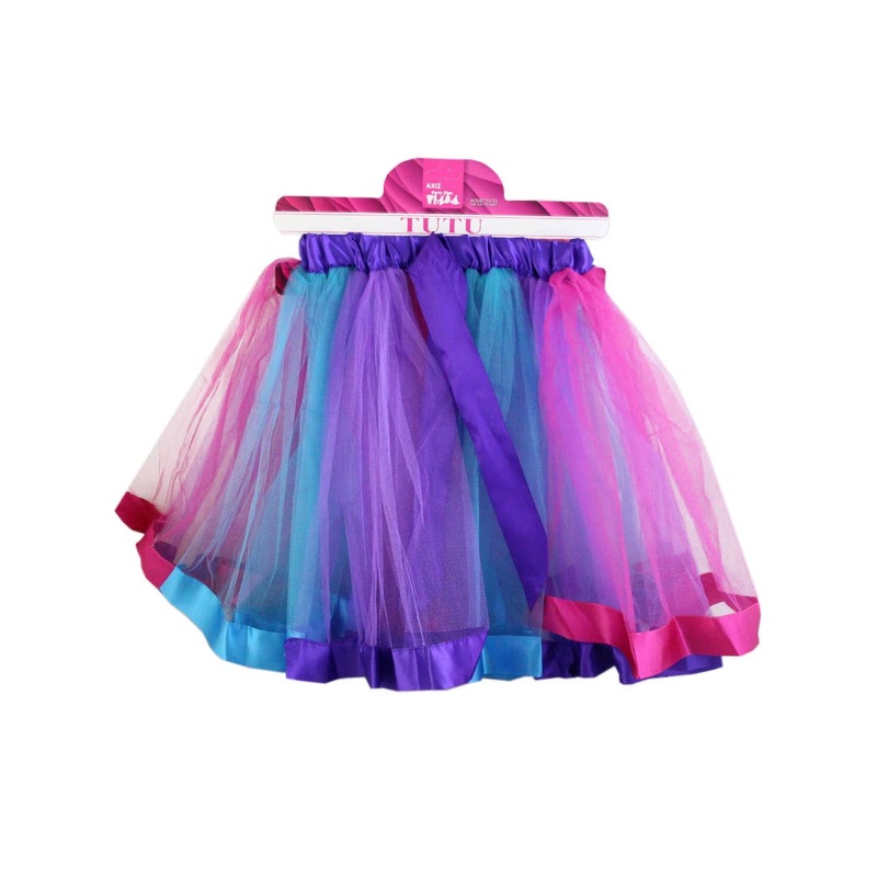 Layered Purple, Pink and Blue Womens Fairy Tutu