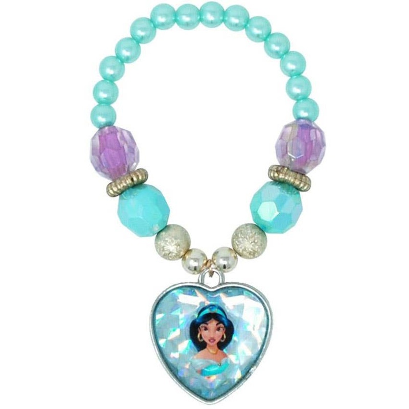 Licensed Princess Jasmine Girls Beaded Costume Bracelet
