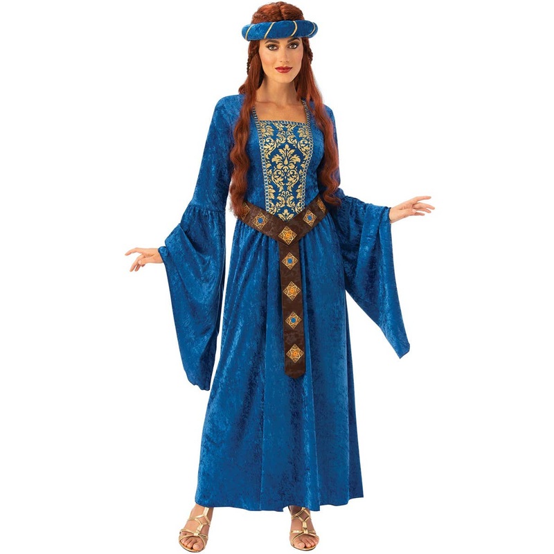 Medieval Maiden Juliet Womens Dress Up Costume