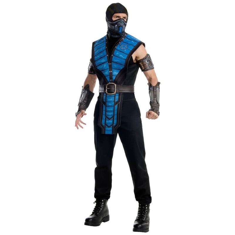 Mortal Kombat Mens Sub Zero Video Game Costume